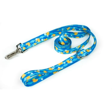 Country Brook Petz® 5/8 inch Deluxe Just Ducky Dog Leash, 6 Foot