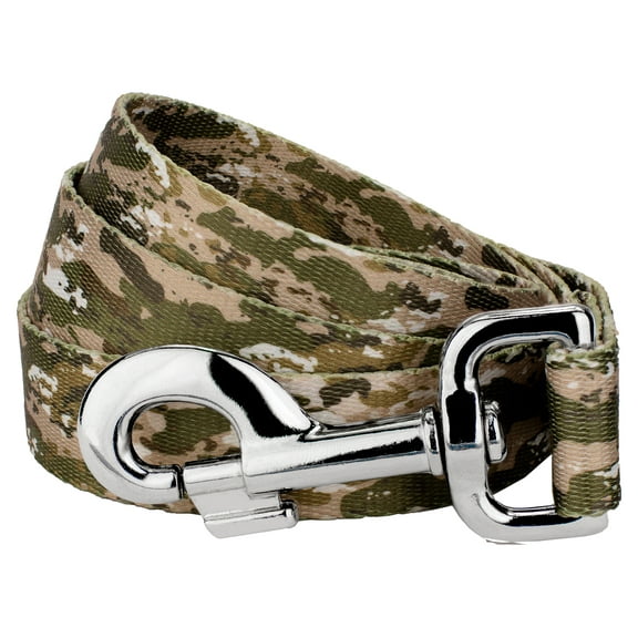 Country Brook Petz - 5/8 inch Desert Viper Camo Dog Leash - 6 Foot