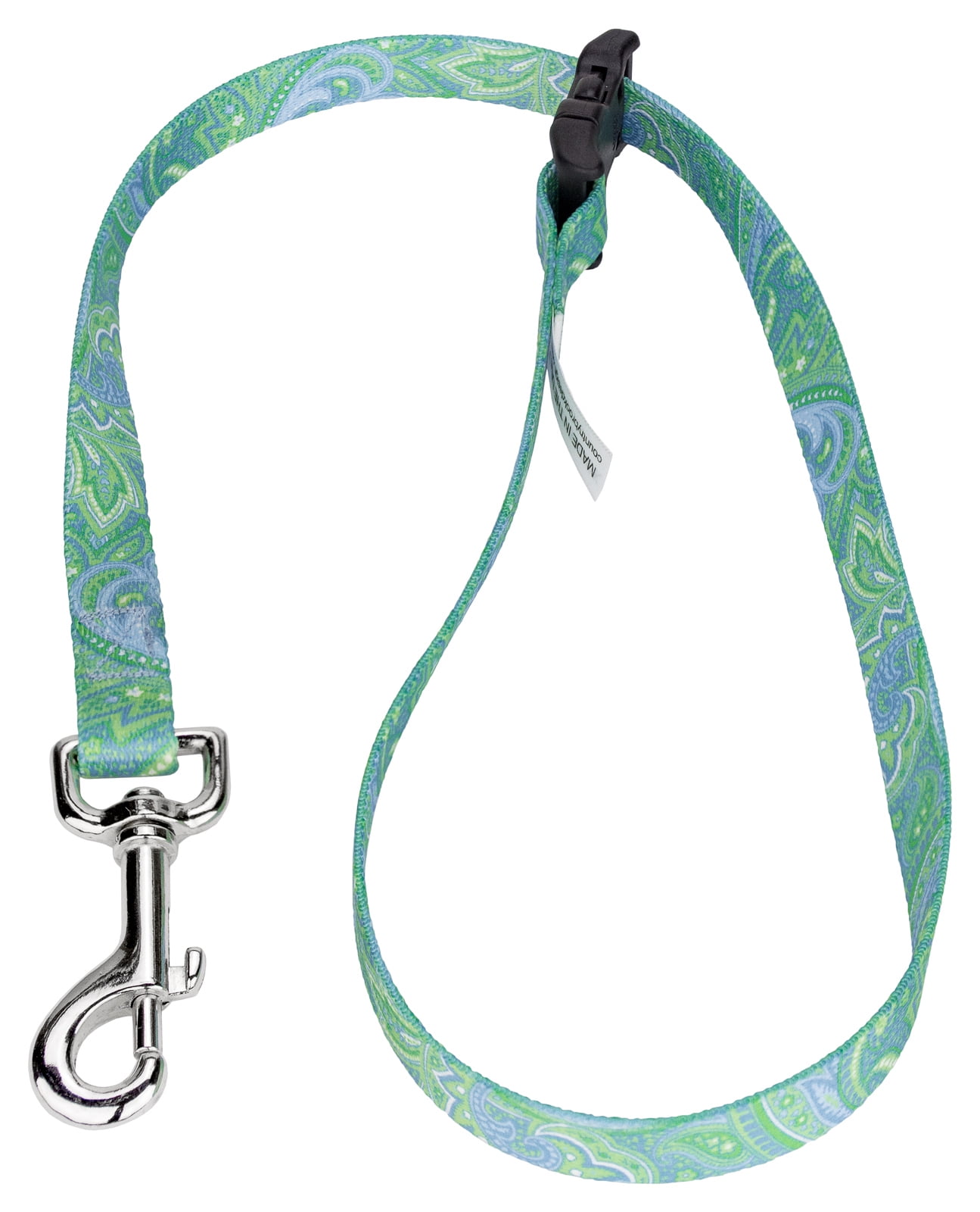Country Brook Petz 5 8 inch Green Paisley Grooming Loop with
