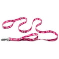 thumbnail image 1 of Country Brook Petz® 5/8 inch Pink Hawaiian Deluxe Reflective Dog Leash, 6 Foot, 1 of 3