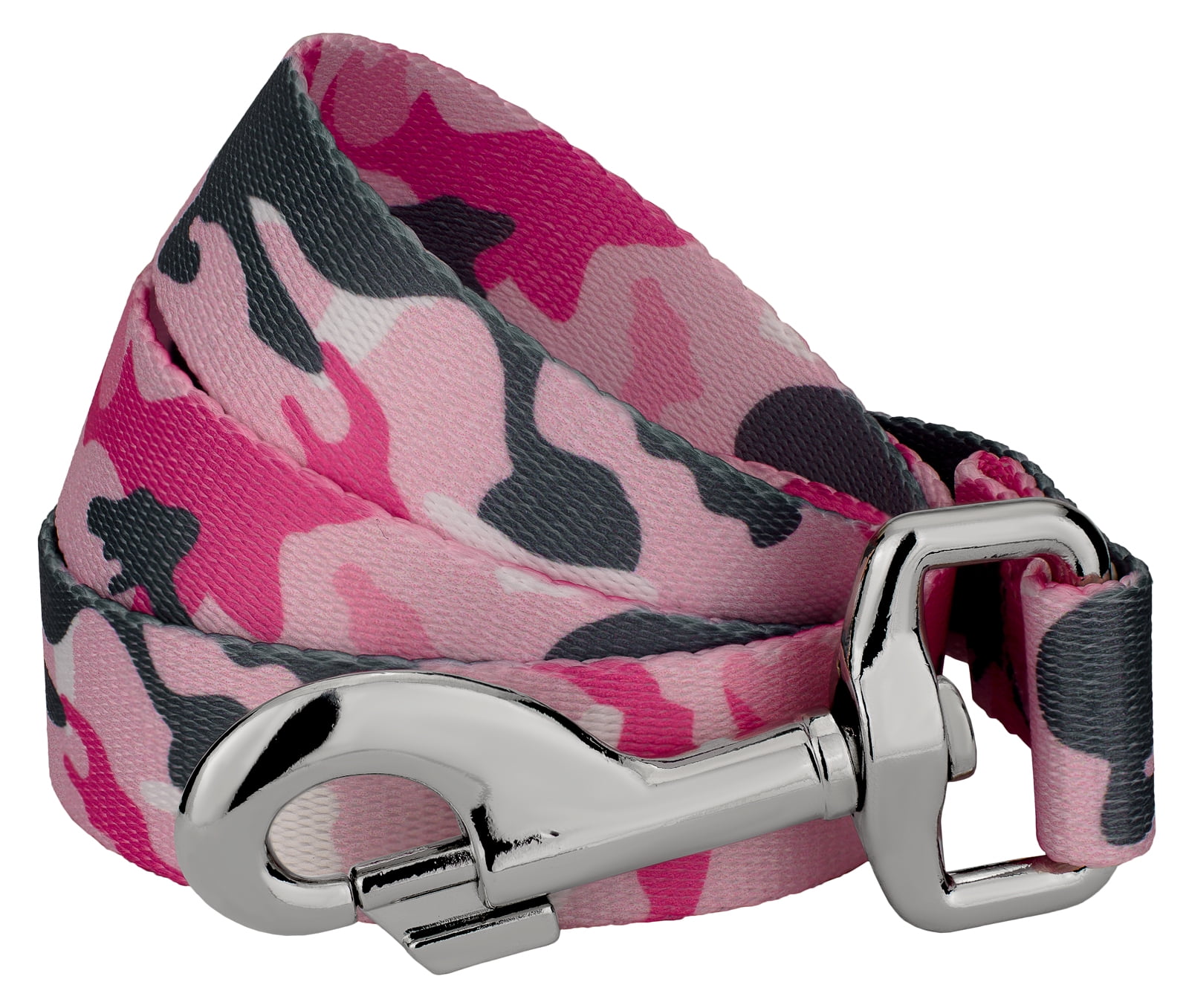 Pink camo top dog leash