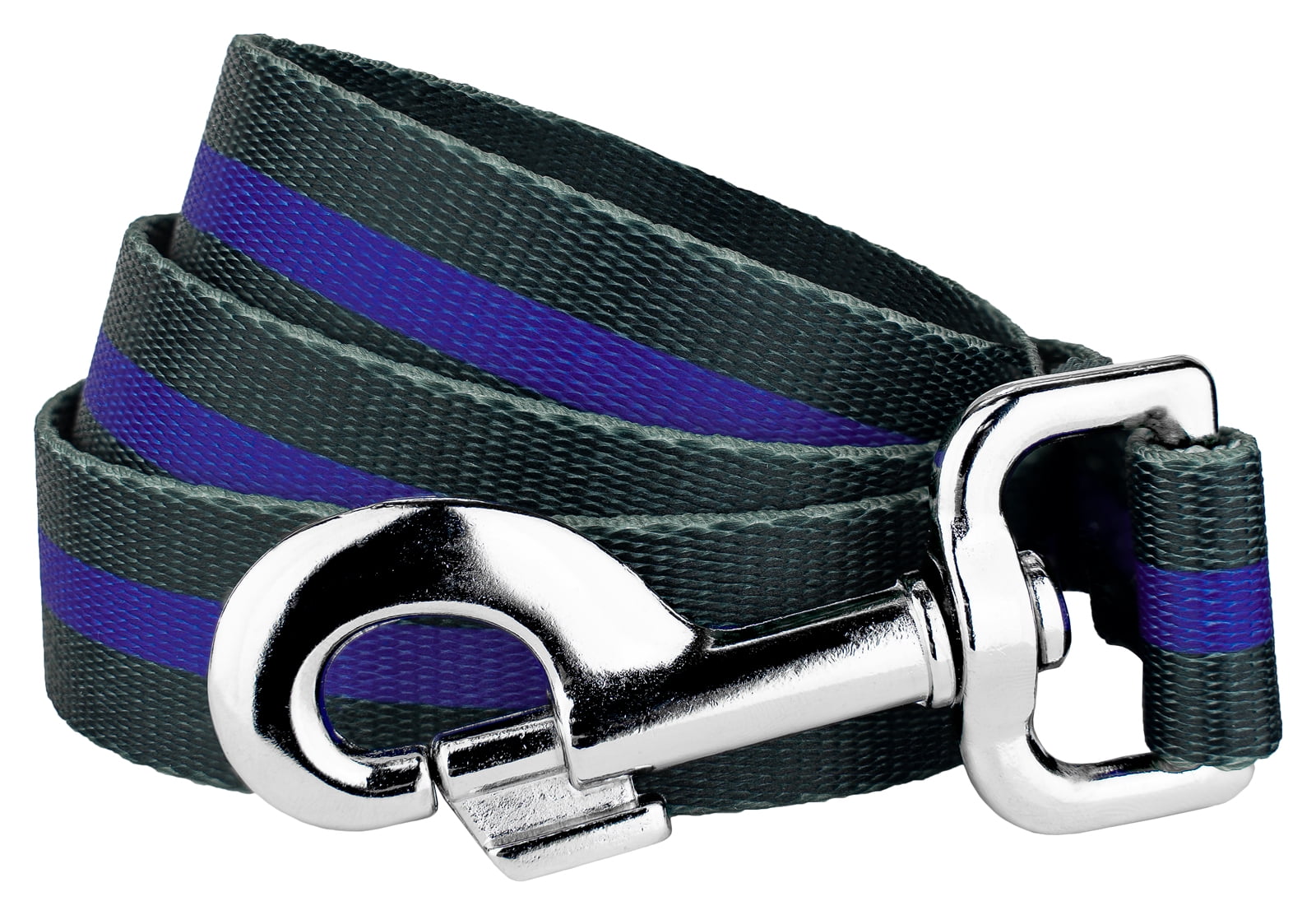 Blue line shop dog collar