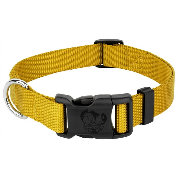 Country Brook Petz® Everyday Gold Nylon Dog Collar, 3XS