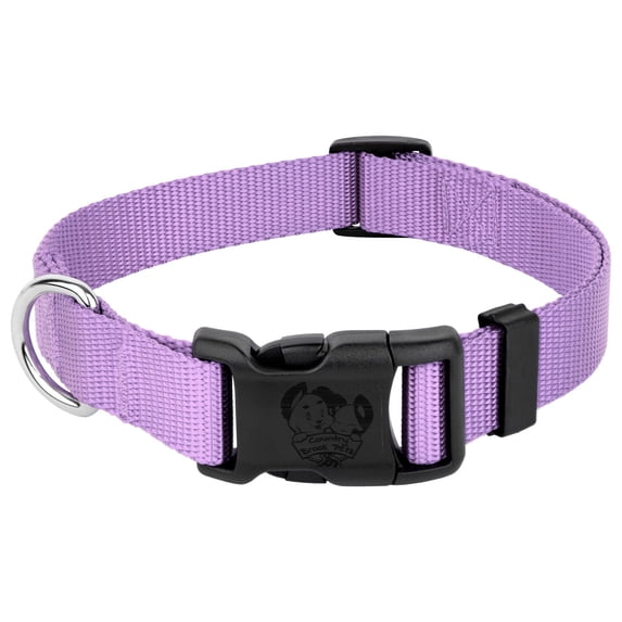 Country Brook Petz® Everyday Lavender Nylon Dog Collar, 3XS