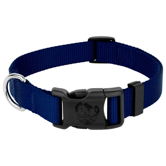 Country Brook Petz® Everyday Royal Blue Nylon Dog Collar, Medium
