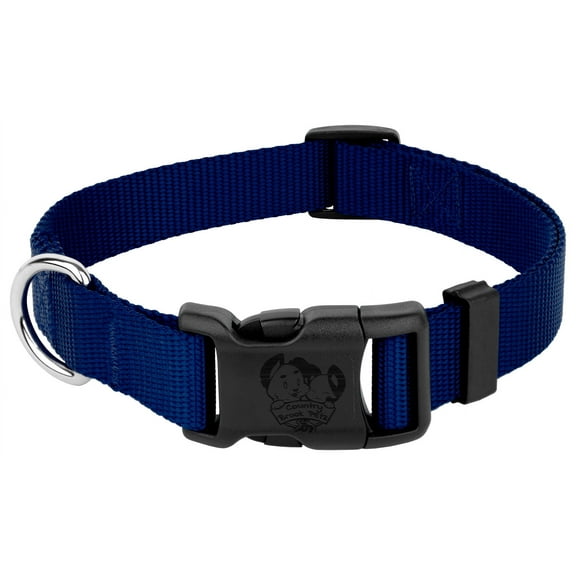 Country Brook Petz® Everyday Royal Blue Nylon Dog Collar, Medium