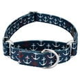 thumbnail image 1 of Country Brook Petz® Anchors Away Martingale Dog Collar, Small, 1 of 5