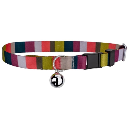 Country Brook Petz® Autumn Stripes Cat Collar Limited Edition