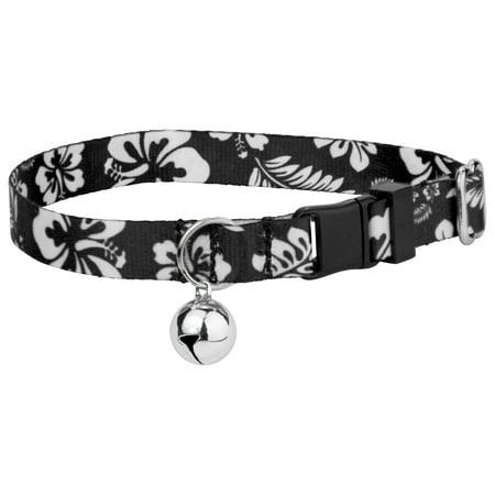 Country Brook Petz® Black Hawaiian Cat Collar