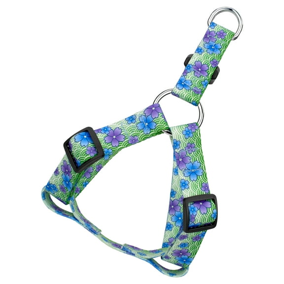 Country Brook Petz® Blue April Blossoms Step-In Dog Harness Limited Edtion, Extra Small