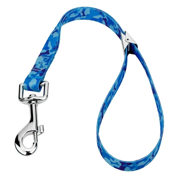 Country Brook Petz® 5/8 Inch Blue Bone Camo Spring Loaded Grooming Loop