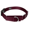 thumbnail image 1 of Country Brook Petz® Burgundy Durable Nylon Martingale with Deluxe Buckle - Made in the USA, Extra Small, 1 of 7