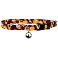 thumbnail image 1 of Country Brook Petz® Burgundy and Gold Camo Cat Collar Limited Edition, 1 of 4