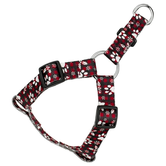 Country Brook Petz® Christmas Plaid Step-In Dog Harness, Large