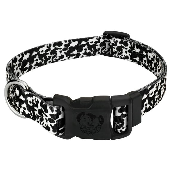 Country Brook Petz® Dairy Cow Everyday Dog Collar - Made in the U.S.A., 2XS
