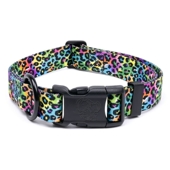 Country Brook Petz Deluxe Electric Leopard Dog Collar - Made in the U.S.A., Medium