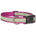 thumbnail image 1 of Country Brook Petz® Deluxe Fresh Spring Floral Woven Ribbon on Rose Dog Collar Limited Edition, Medium, 1 of 2
