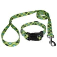 thumbnail image 1 of Country Brook Petz® Margarita Argyle Everyday Collar and Leash, Small, 1 of 6