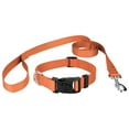 thumbnail image 1 of Country Brook Petz® Deluxe Nylon Dog Collar and Leash - Coral, Medium, 1 of 6
