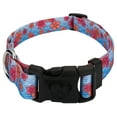 thumbnail image 1 of Country Brook Petz® Deluxe Pink April Blossoms Dog Collar - Made in The U.S.A., Large, 1 of 5