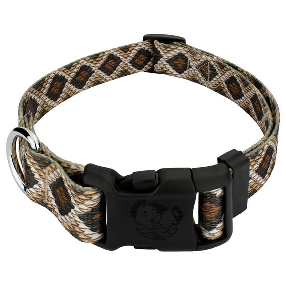 Country Brook Petz® Deluxe Rattlesnake Dog Collar - Made In The U.S.A., Extra Large
