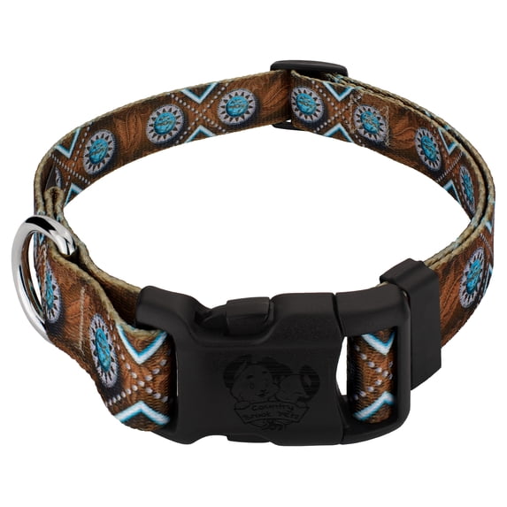 Country Brook Petz® Saddle Up Everyday Dog Collar Made In The USA, Extra Small