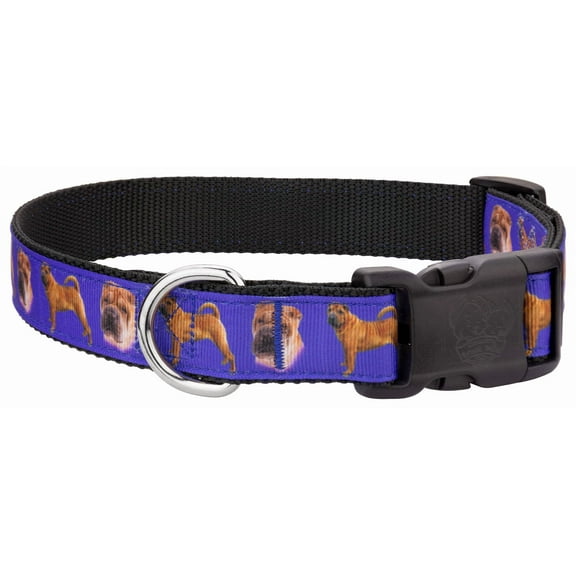 Country Brook Petz® Deluxe Shar-Pei Ribbon Dog Collar, Extra Large