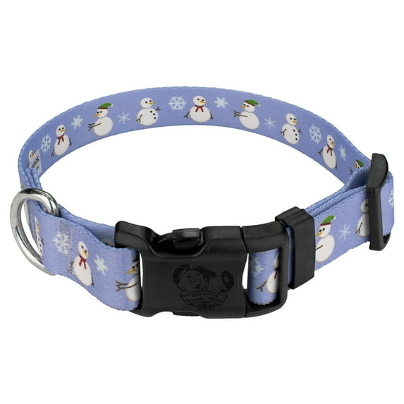 Country Brook Petz® Snowman Everyday Dog Collar - Made In The USA, Extra Large