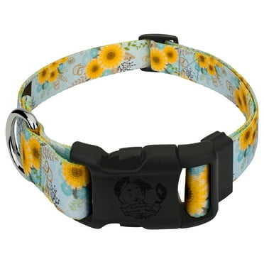 Country Brook Petz® Deluxe Sunny Days Dog Collar - Made in the U.S.A, Small
