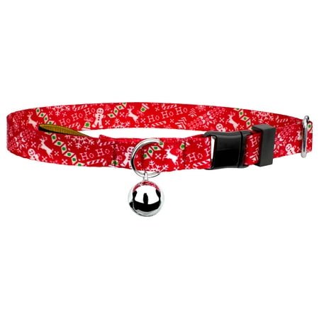 Country Brook Petz® Ho Ho Ho Cat Collar