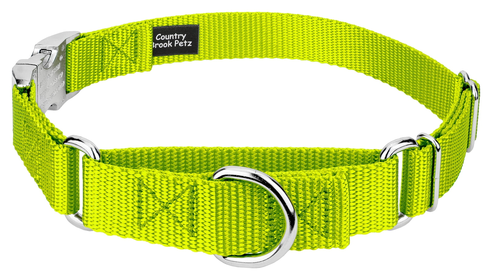 Country Brook Petz® Fuchsia Heavyduty Nylon Martingale with