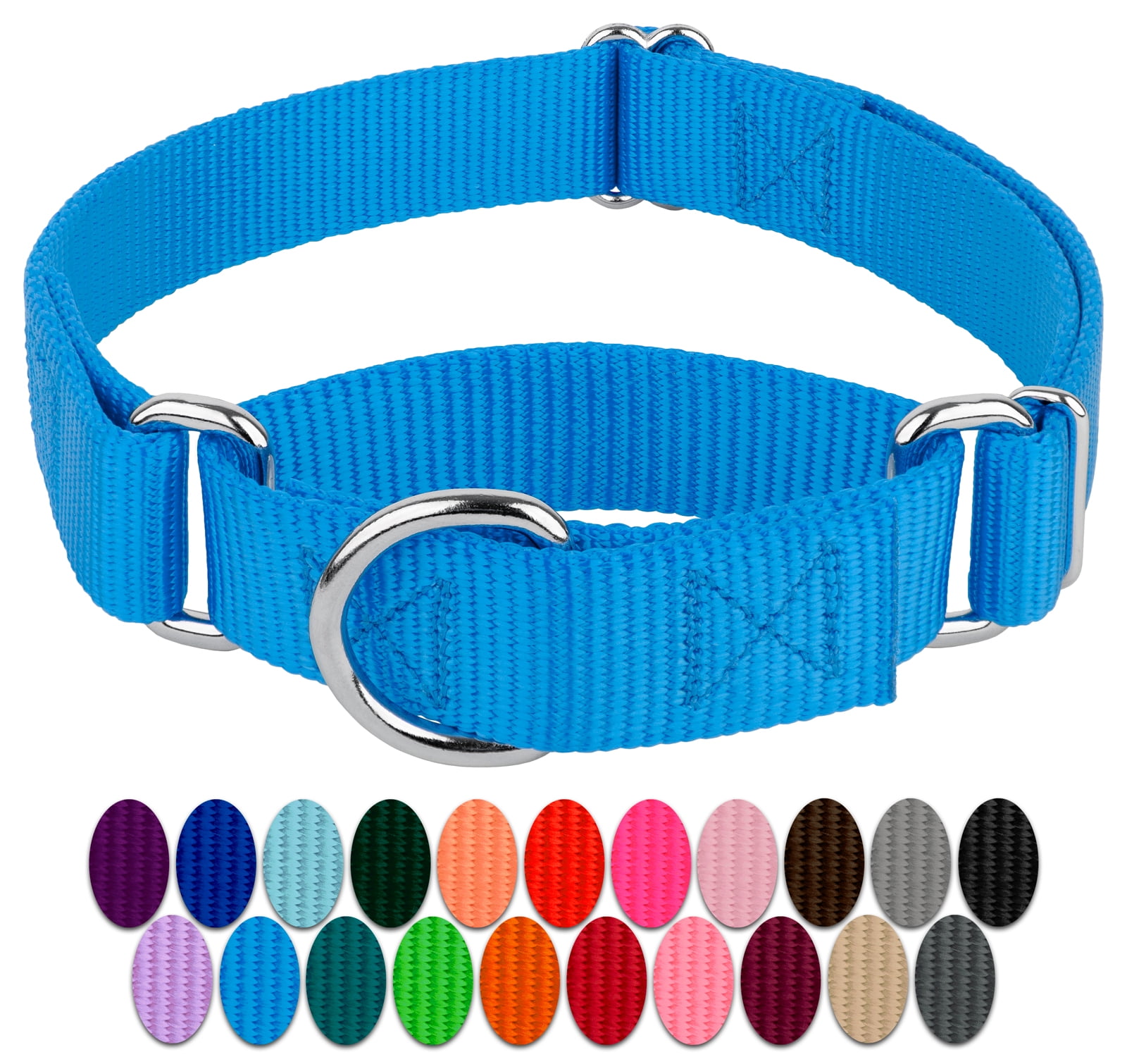 Country Brook Petz® Martingale Dog Collar Training Collar with No