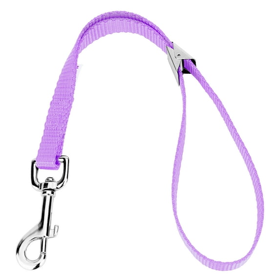 Country Brook Petz - Lavender Nylon Spring Loaded Grooming Loop with 9 Vibrant Colors (20 Inch, 5/8 Inch Wide)