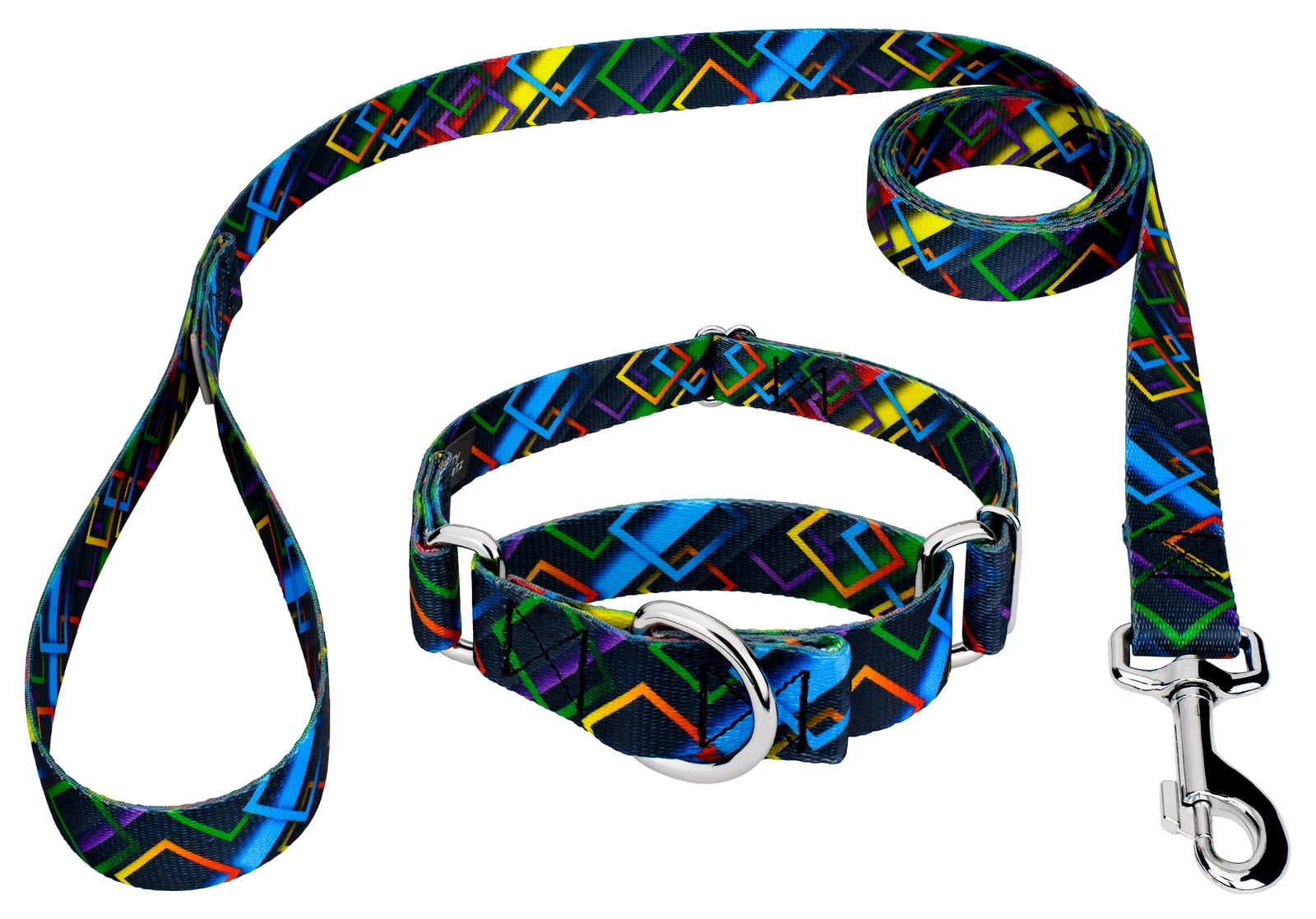 Country Brook Petz® Memphis 90s Martingale Dog Collar and Leash, Medium -  Walmart.com