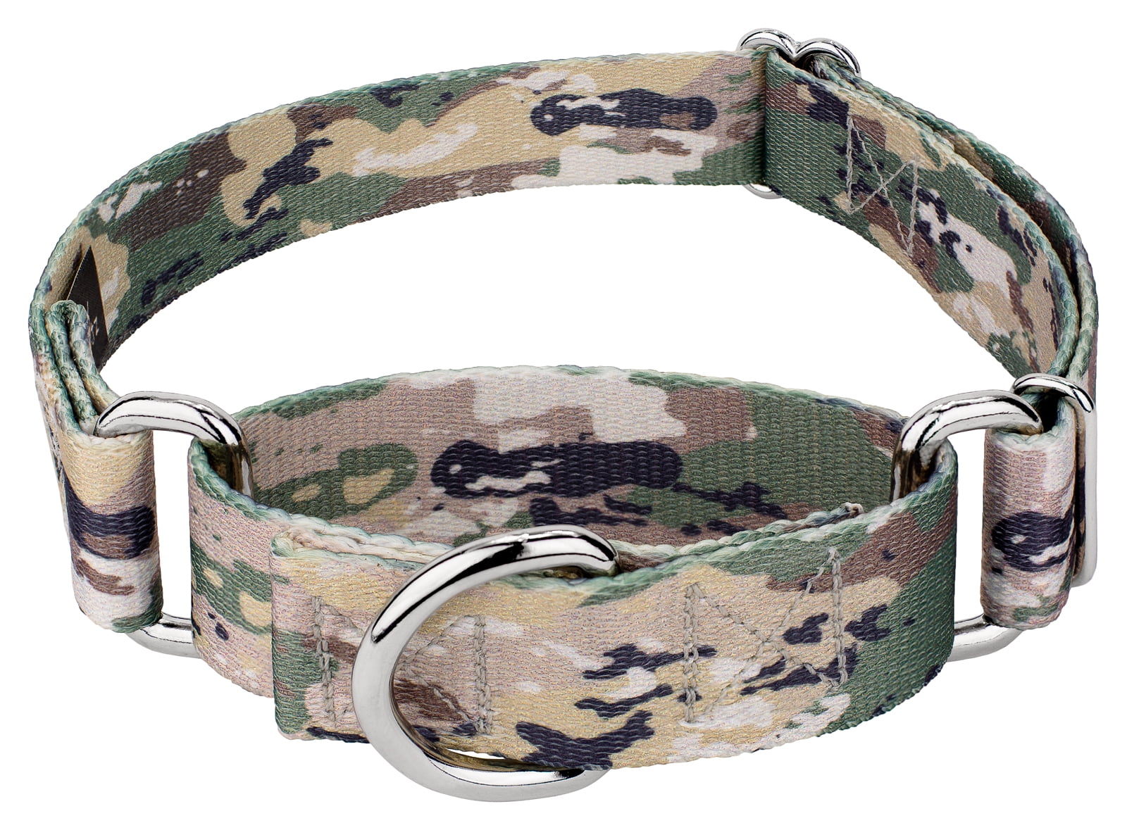 Camo martingale dog store collar