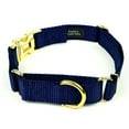 thumbnail image 1 of Country Brook Petz® Navy Blue Heavyduty Nylon Martingale with Premium Buckle, Large, 1 of 6