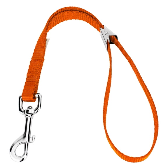 Country Brook Petz­ - Orange Nylon Spring Loaded Grooming Loop with 9 Vibrant Colors (20 Inch, 5/8 Inch Wide)