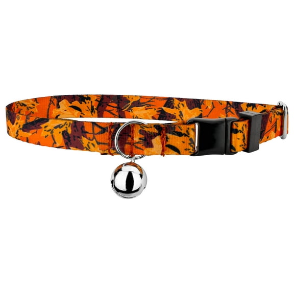Country Brook Petz® Orange Sunset Camo Cat Collar