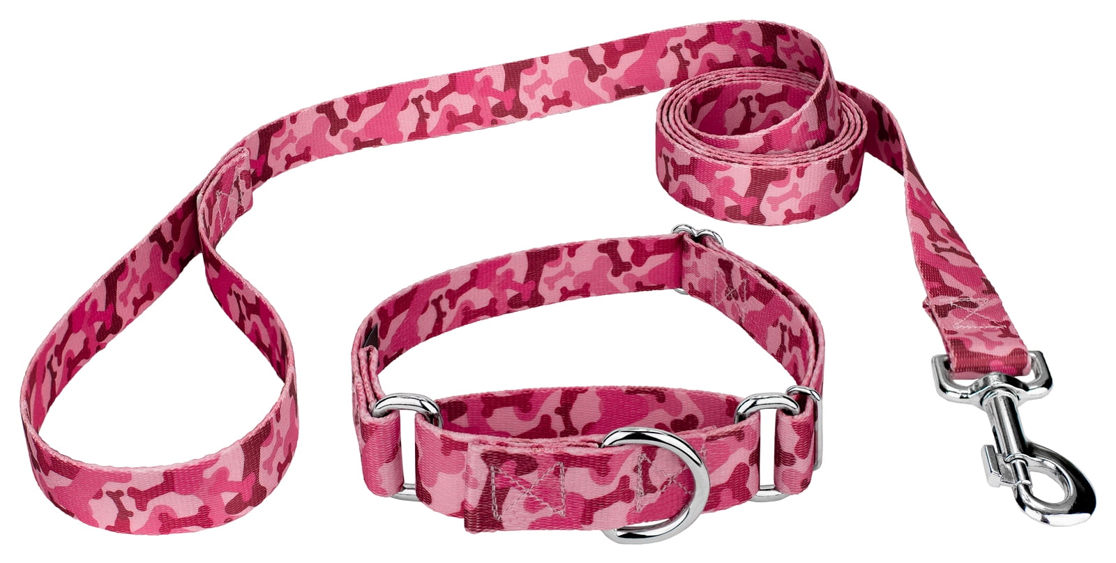 Pink camo dog hot sale collar and leash