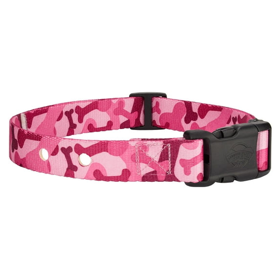 Country Brook Petz® Pink Bone Camo Replacement Collar For Dog Fence Receivers