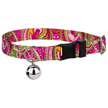 Country Brook Petz® Pink Paisley Cat Collar