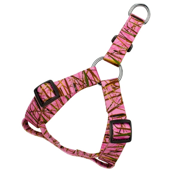 Country Brook Petz® Pink Waterfowl Camo Step-In Dog Harness, Extra Small