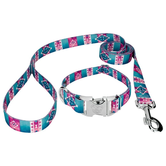 Country Brook Petz® Premium Albuquerque Dog Collar and Leash, Extra Large