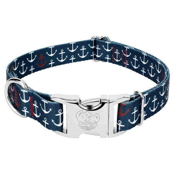 Country Brook Petz® Premium Anchors Away Dog Collar, Small