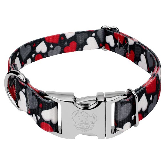 Country Brook Petz® Premium Be Mine Dog Collar, Large