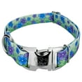 thumbnail image 1 of Country Brook Petz® Premium Blue April Blossoms Dog Collar Limited Edition, Extra Large, 1 of 6