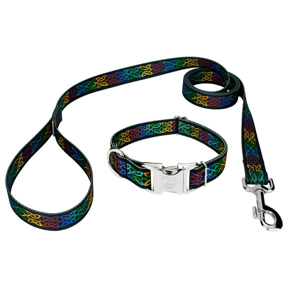 Country Brook Petz® Premium Celtic Pride Collar and Leash, Small