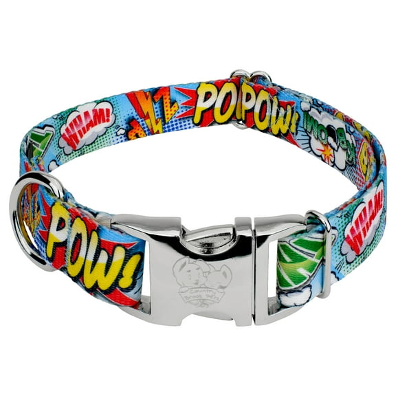 Country Brook Petz® Premium Comic Pop Dog Collar, Medium
