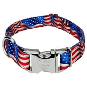 Country Brook Petz® Premium Flying Free Reflective Dog Collar, Large