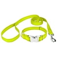thumbnail image 1 of Country Brook Petz® Premium Hot Yellow Reflective Nylon Dog Collar & Leash - Large, 1 of 6
